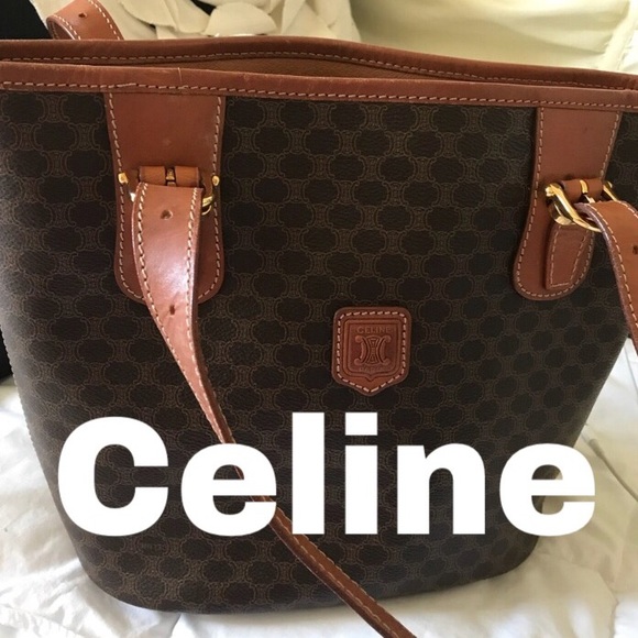 Celine Handbags - Celine || SOLD‼️Macadam Vintage Shoulder Tote